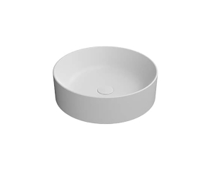 Раковина GSI Kube X накладная, 45 x 45 см, белый матовый, 942709