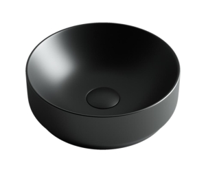 Раковина Ceramica Nova CN6007 35.5 x 35.5 x 12.5 см, накладная, без перелива, черный матовый