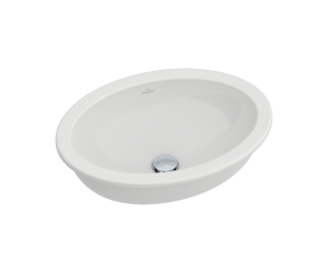 Раковина Villeroy&Boch Loop&Friends, 57 x 40,5 см, встраиваемая снизу, альпийский белый, 61612001