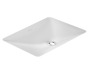 Раковина Villeroy&Boch Loop&Friends, 60 х 40,5 см, встраиваемая снизу, альпийский белый, 61630001