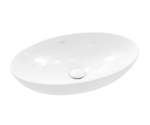 Раковина Villeroy&Boch Loop & Friends 56 x 38 см, встраиваемая сверху, альпийский белый, 4A470001