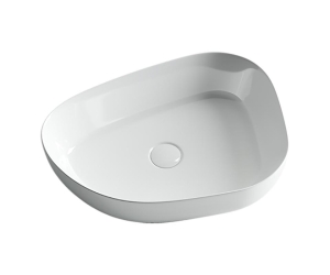 Раковина Ceramica Nova CN5003 55 x 40 x 14 см, накладная, ассиметричная, без перелива