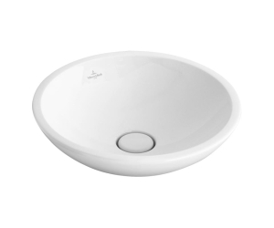 Раковина Villeroy&Boch Loop & Friends, 38 х 38 см, встраиваемая сверху, альпийский белый, 514800R1