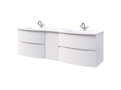 Раковина из стеклокерамики Caprigo Integra 170 GC18R INT170, 172 х 48,2 см