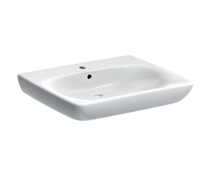 Раковина Geberit Renova Comfort, 65 х 55 см, белая, 258565000
