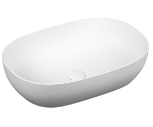 Раковина Vitra Outline 5995B401-0016 накладная цвет - белый матовый 59 х 40.5 х 14.5 см