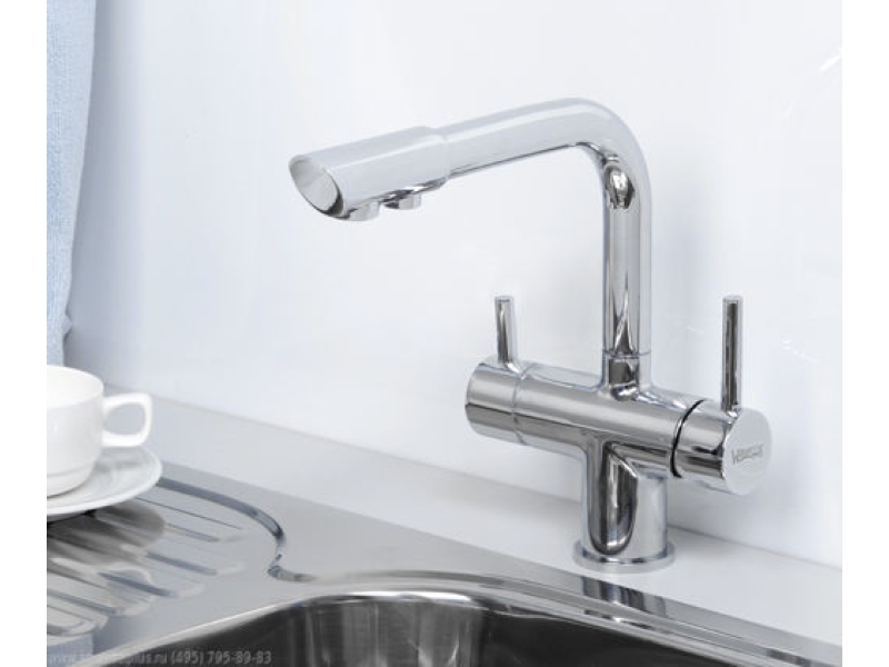 Купить Смеситель WasserKRAFT A8037 для кухни под фильтр, светлая бронза