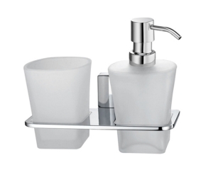 Держатель стакана и дозатора WasserKRAFT Leine, K-5089