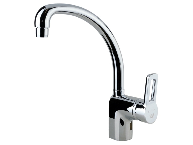 Купить Смеситель Timo Junior Inox 1906F chrome для кухонной мойки