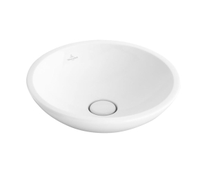 Раковина Villeroy&Boch Loop & Friends, 43 х 43 см, на столешницу, альпийский белый, 514400R1