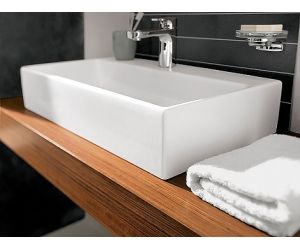 Раковина Villeroy&Boch Memento, 80 х 47 см, альпийский белый, на столешницу, 51338LR1