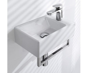 Раковина Villeroy&Boch Memento, 40 х 26 см, на столешницу, альпийский белый 5333 41
