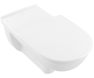 Подвесной безободковый унитаз Villeroy&Boch ViCare, альпийский белый, 4601R001