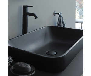 Раковина Duravit Happy D.2 Plus 23596013001 60 x 40 см, покрытие WG, антрацит матовый