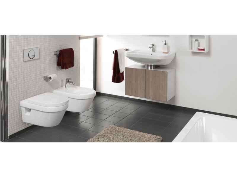 Купить Подвесной унитаз Villeroy&Boch Omnia Architectura 5684 h101 (5684H101) с крышкой-сиденьем с микролифтом