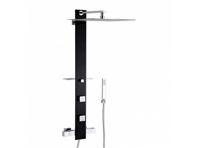 Душевая стойка Valentin I-Deco Tower 525400 410 74, цвет черный