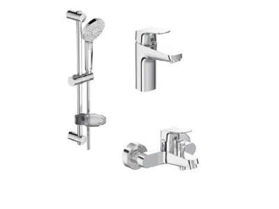 Набор смесителей для ванной Ideal Standard «Ceraflex 3 в 1» BD001AA, хром