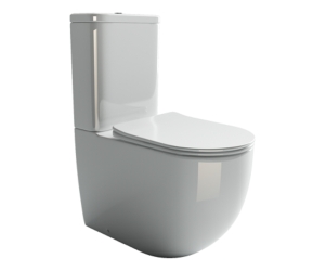Унитаз компакт Ceramica Nova Mia Rimless CN1801 крышка микролифт, безободковый, белый
