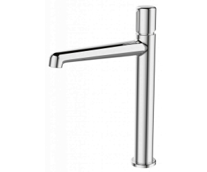 Смеситель для раковины BelBagno Uno UNO-LMC-CRM, высокий, без донного клапана, хром