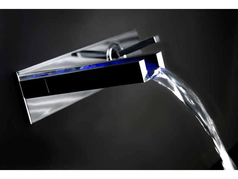 Купить Смеситель Gessi RETTANGOLO CASCATA 30994/031 для раковины, внешняя часть, 185 мм
