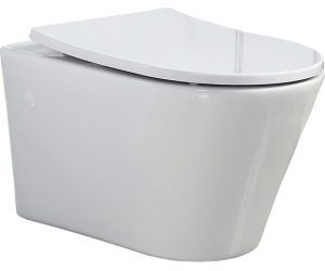 Унитаз подвесной BelBagno Flay-R BB506CH, безободковый