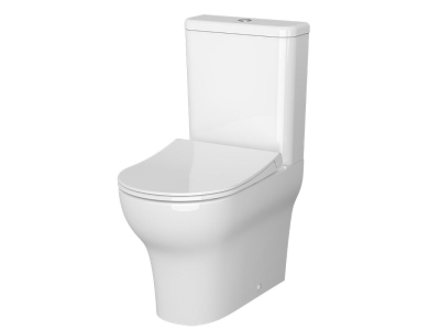 Пристенный унитаз Vitra Zentrum, с функцией биде, крышка микролифт, белый, 9012B003-7226