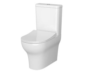 Пристенный унитаз Vitra Zentrum, с функцией биде, крышка микролифт, белый, 9012B003-7226