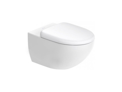 Подвесной унитаз Duravit Architec, безободковый, крышка микролифт, 45720900A1