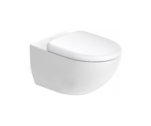 Подвесной унитаз Duravit Architec, безободковый, крышка микролифт, 45720900A1