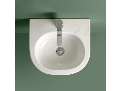 Раковина Kerasan Flo 40 х 37см, керамика, цвет белый, 314901*1