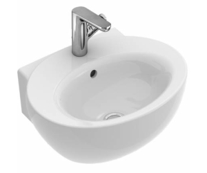 Раковина Villeroy&Boch Aveo, 50,5 х 40,5 см, подвесная, альпийский белый, New Generation 413150