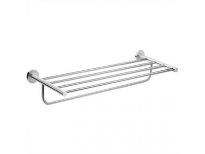 Полка Hansgrohe Logis Universal 41720000 с держателем для полотенец