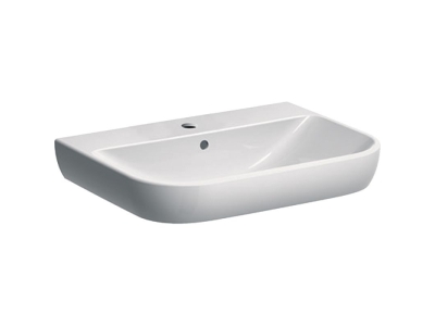 Раковина Geberit Smyle 500.230.01.1, 65 х 48 см, белая
