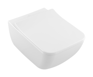 Подвесной унитаз Villeroy&Boch Venticello 4611 RLR1, альпийский белый с покрытием CeramicPlus