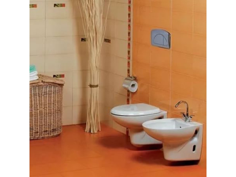 Купить Подвесной унитаз Vidima СЕВА ДУО (BOX) (Seva Duo) W730361 цвет-белый