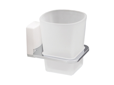 Стакан с держателем WasserKRAFT Leine, K-5028W