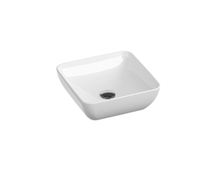 Раковина Ravak Uni 380 S Slim, 38 х 38 см, цвет белый, XJX01138001