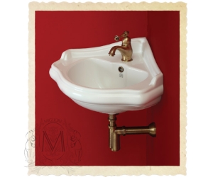 Раковина угловая Migliore Bella ML.BLL-25.058.BL