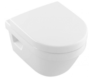 Подвесной безободковый унитаз Villeroy&Boch Architectura Plus 4687hr01, с микролифтом