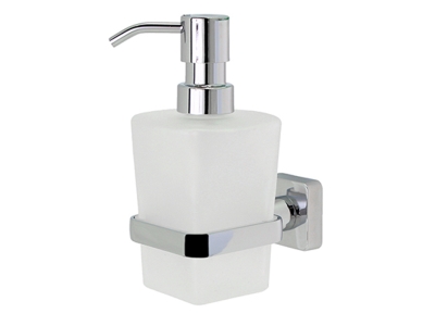 Дозатор для жидкого мыла с держателем WasserKRAFT Dill, K-3999