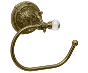 Бумагодержатель Art&Max Barocco Crystal AM-1782-Br-C, бронза