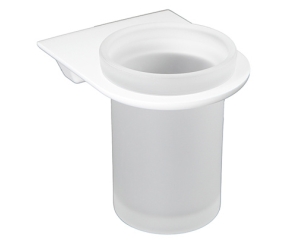 Стакан для зубных щеток WasserKRAFT Kammel, стеклянный, K-8328W