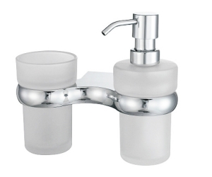 Держатель стакана и дозатора WasserKRAFT Berkel, K-6889