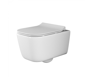 Подвесной унитаз Ceramica Nova New Day Rimless CN3005 35 x 51 x 36 см безободковый, с сиденьем Soft Close