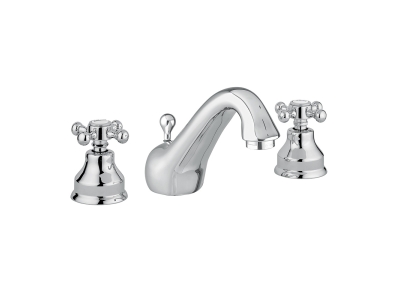Смеситель Migliore Lady 18830 для раковины - хром, на 3 отверстия