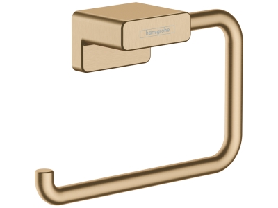 Держатель туалетной бумаги Hansgrohe AddStoris 14 см, шлифованная бронза, 41771140