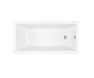 Ванна акриловая Excellent Wave Slim 160 х 70 см, цвет белый, WAEX.WAV16WHS