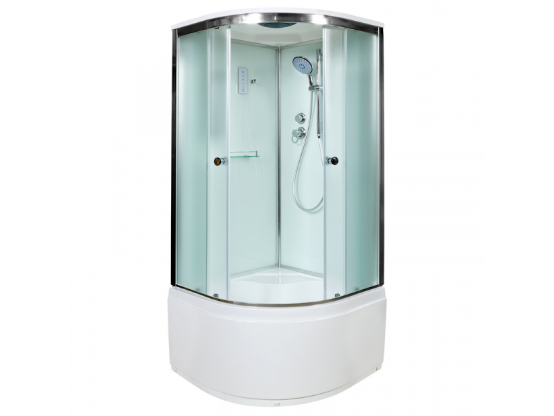 Купить Душевая кабина Deto D D90S+ эл. 90 x 90 см, с крышей и электрикой