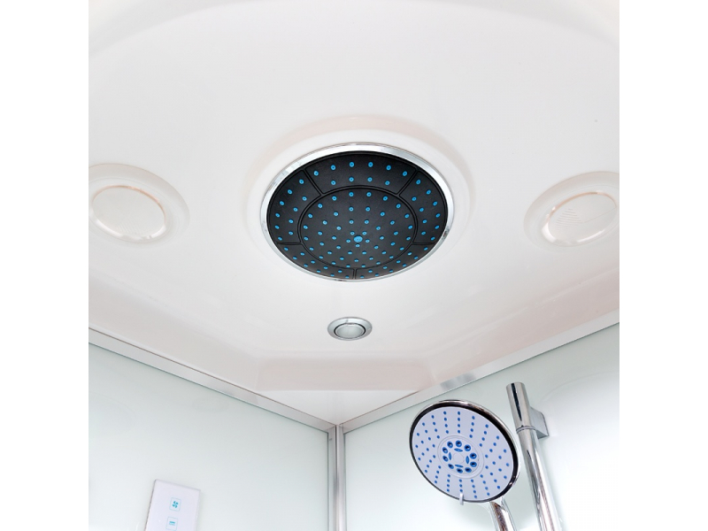 Купить Душевая кабина Deto D D90S+ эл. 90 x 90 см, с крышей и электрикой