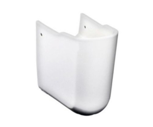 Полупьедестал Vitra Normus 6948B003-0162, фарфор, белый